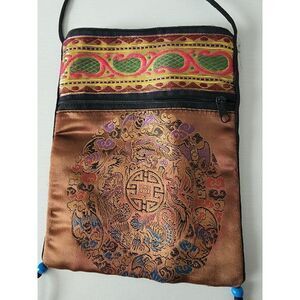 100% Silk handmade purse from Nepal
